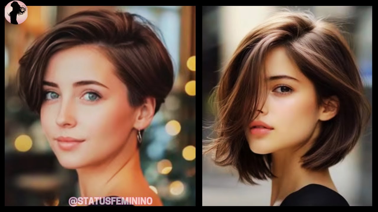 ✨Top 10 Cortes de Cabelo Curto Feminino Tendências,e Estilos