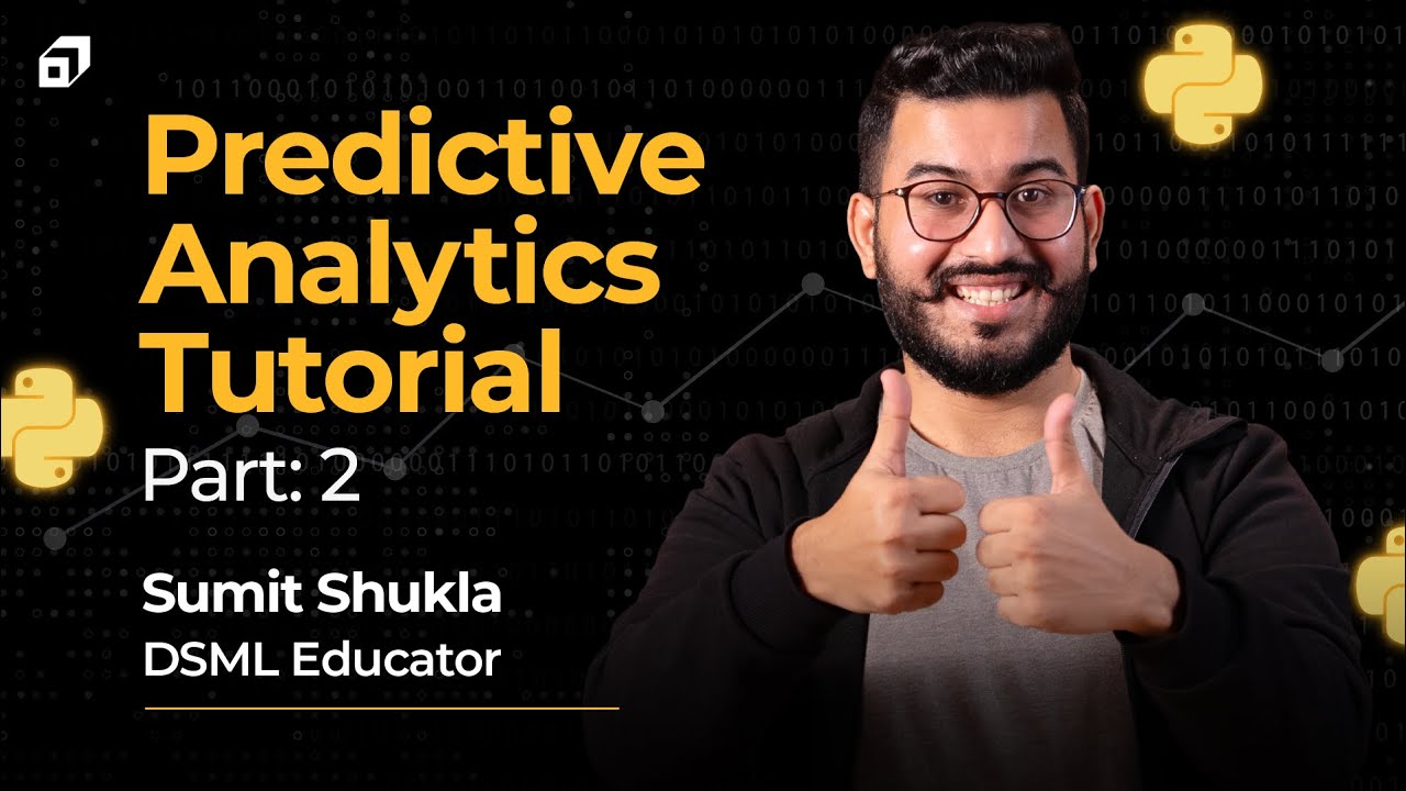 Predictive Analytics Tutorial: Part 2 | Regression | Simple Linear Regression | DS & ML @SCALER
