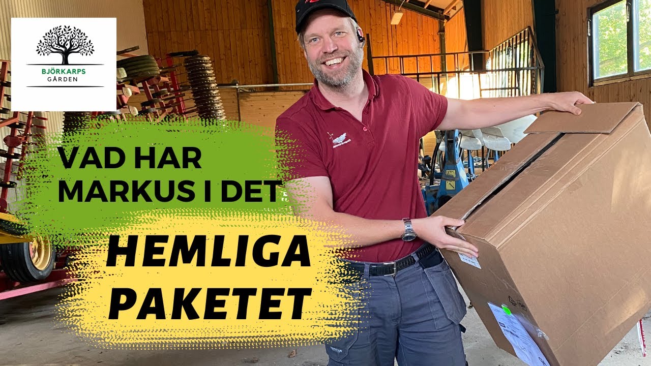 Markus öppnar sitt hemliga paket och fixar skateboard till gödningsspridaren. Anki ställer FRÅGOR!