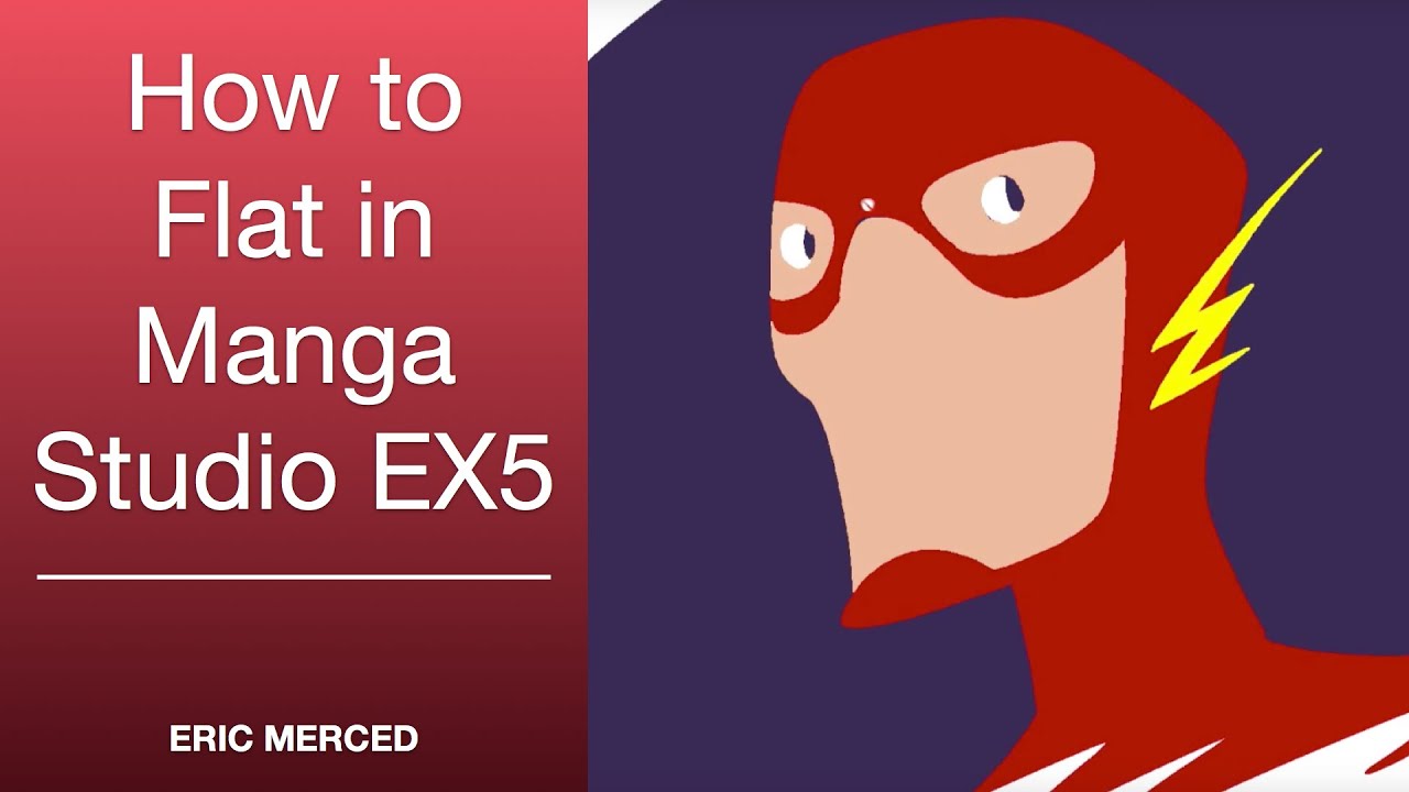 How To Flat in Manga Studio EX 5