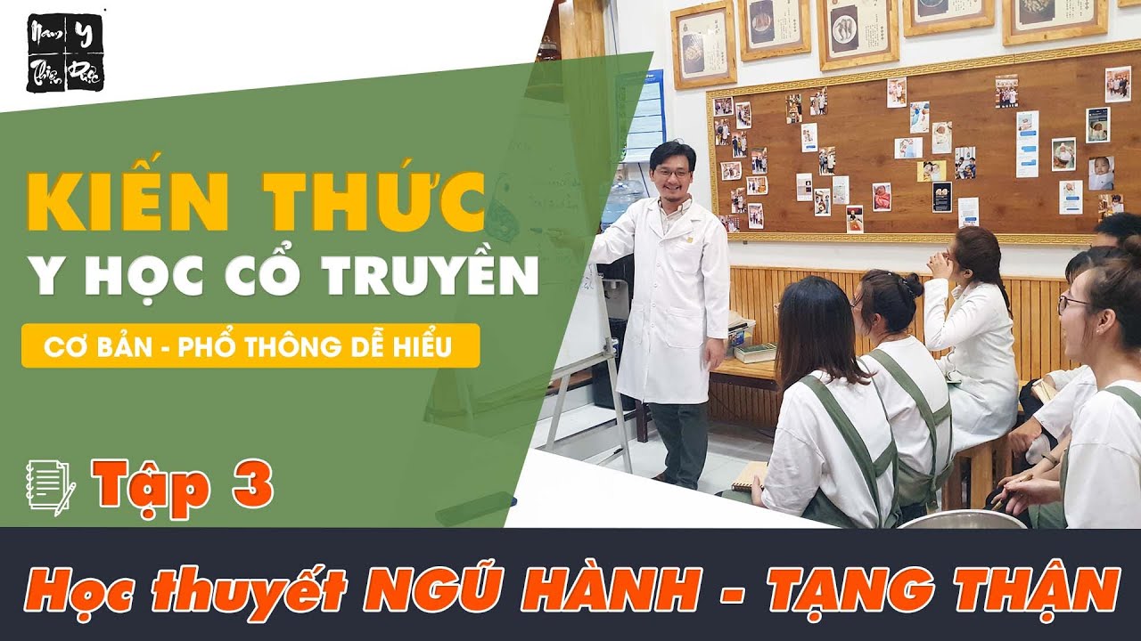 [#KTDY] Kiến Thức Đông Y Cơ Bản - Bài 3 | Học Thuyết Ngũ Hành - Tạng Thận | Thầy Duy