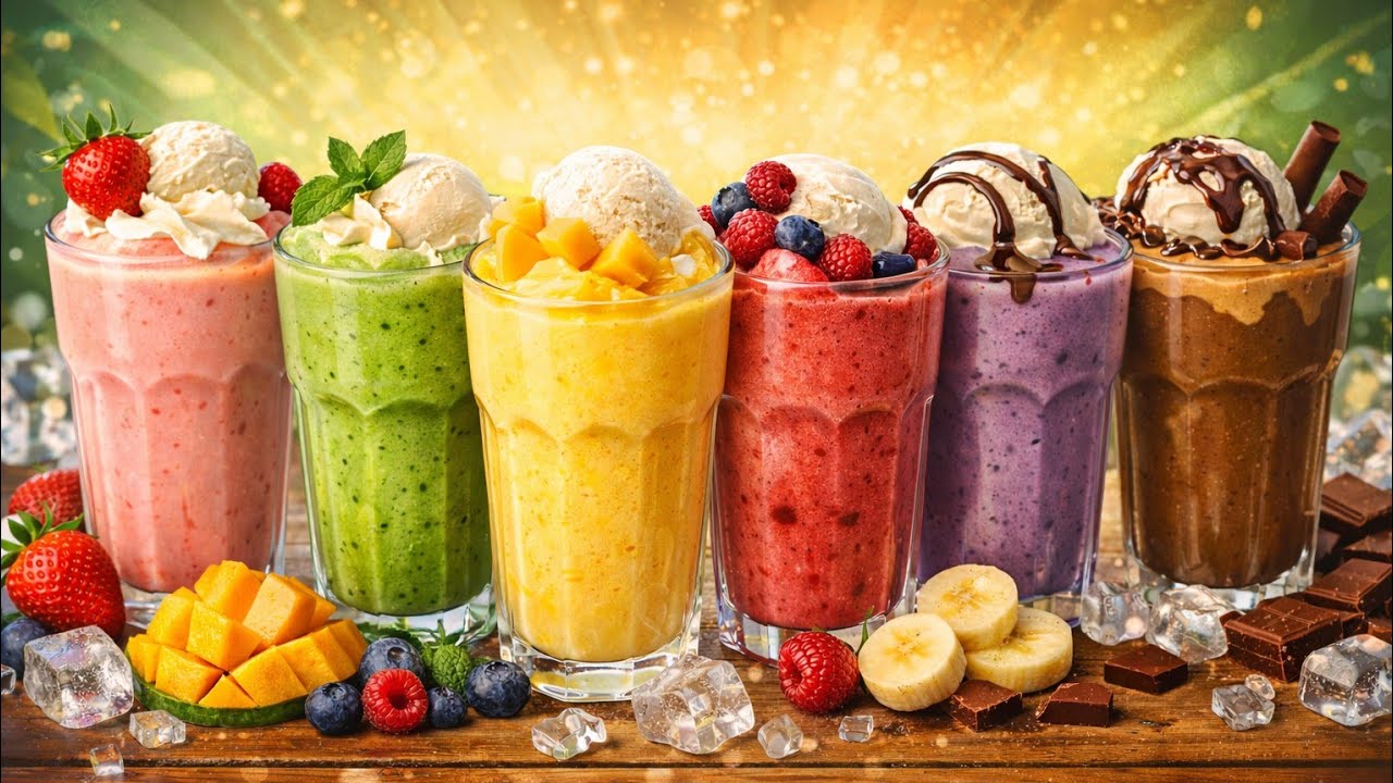 6 Easy Iftar & Shahri Spl Drinks/Smoothi That Anyone Cane Make in Minutes🤩| Ramadan 2026 Spl Recipes