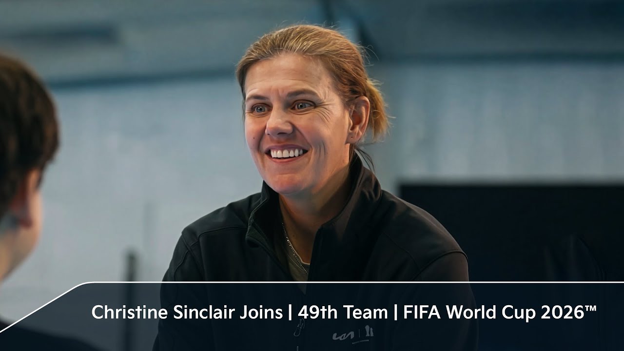 Christine Sinclair Joins | 49th Team | FIFA World Cup 2026™