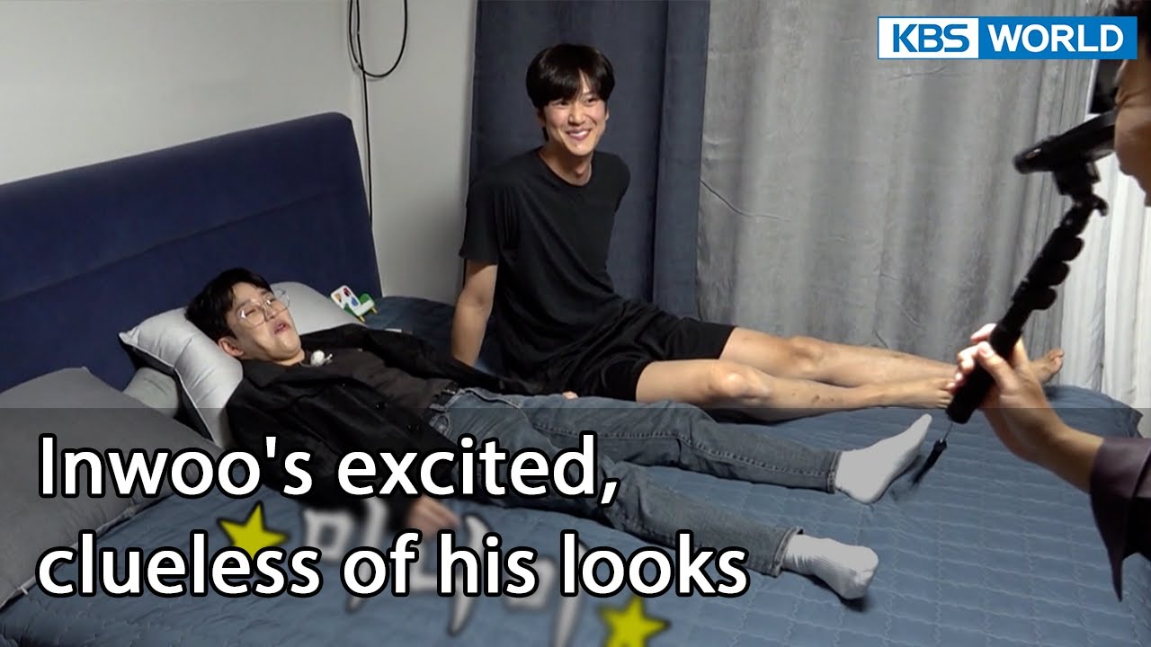 Inwoo's excited, clueless of his looks (2 Days & 1 Night Season 4 Ep.124-2) | KBS WORLD TV 220515