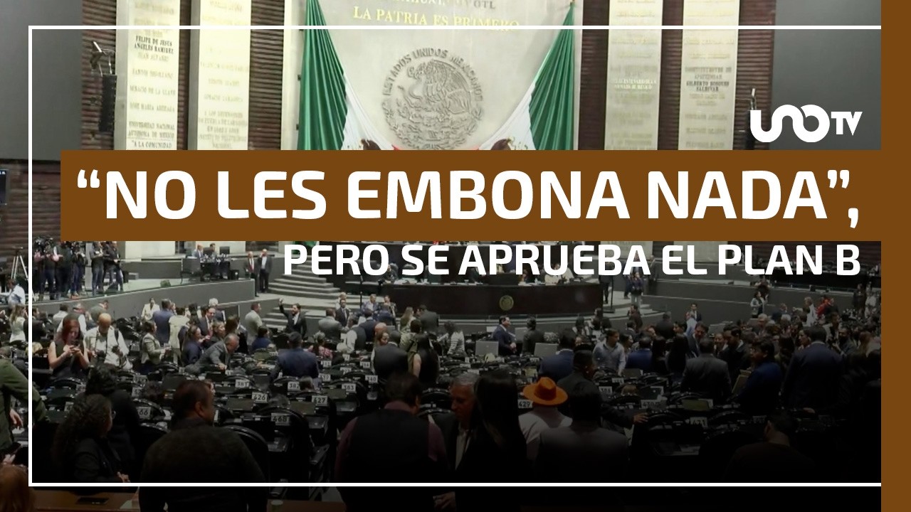 Diputados aprueban 'plan B' de la reforma electoral
