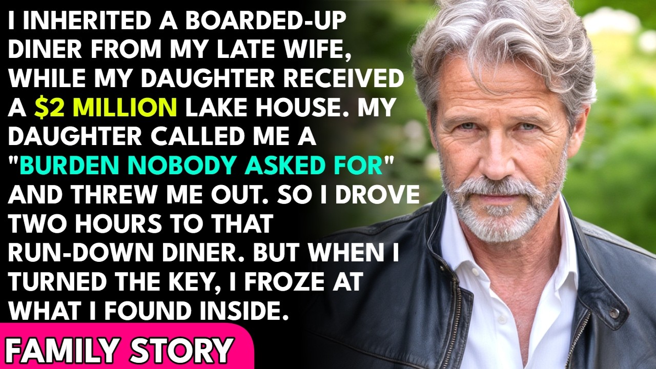 I Inherited a Boarded-Up Diner While My Daughter Got a $2M Lake House &mdash; But When I Opened the Door..
