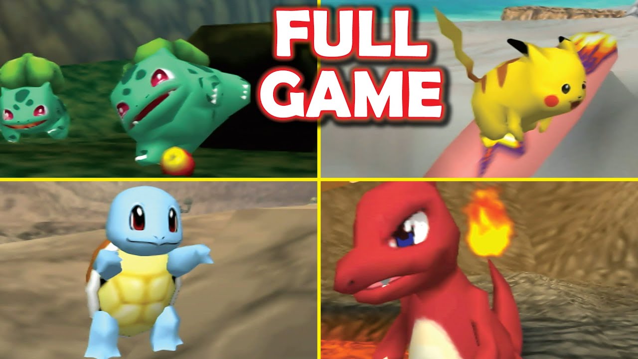 Pokemon Snap FULL GAME ALL POKEMON!! (Nintendo Switch Online: Nintendo 64)