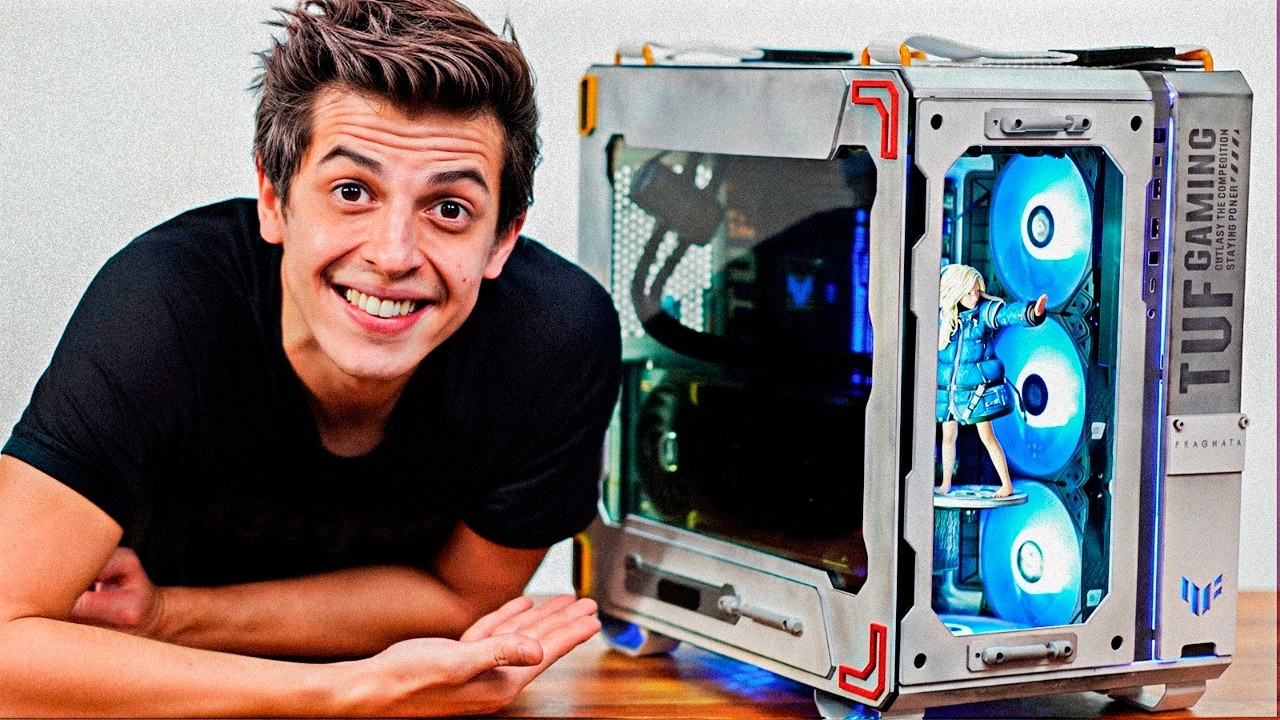 FIZ O PC DO PRAGMATA (meu primeiro casemod de um jogo)