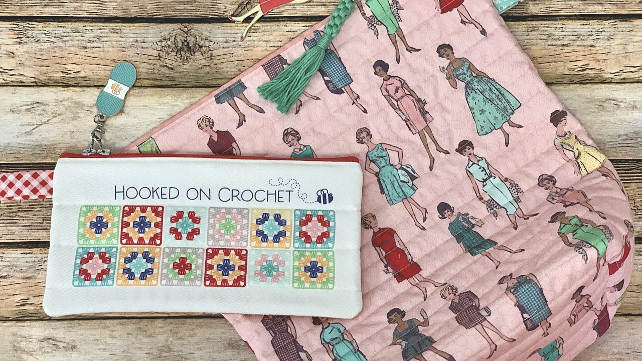 Happy Crochet Panel Bag Tutorial