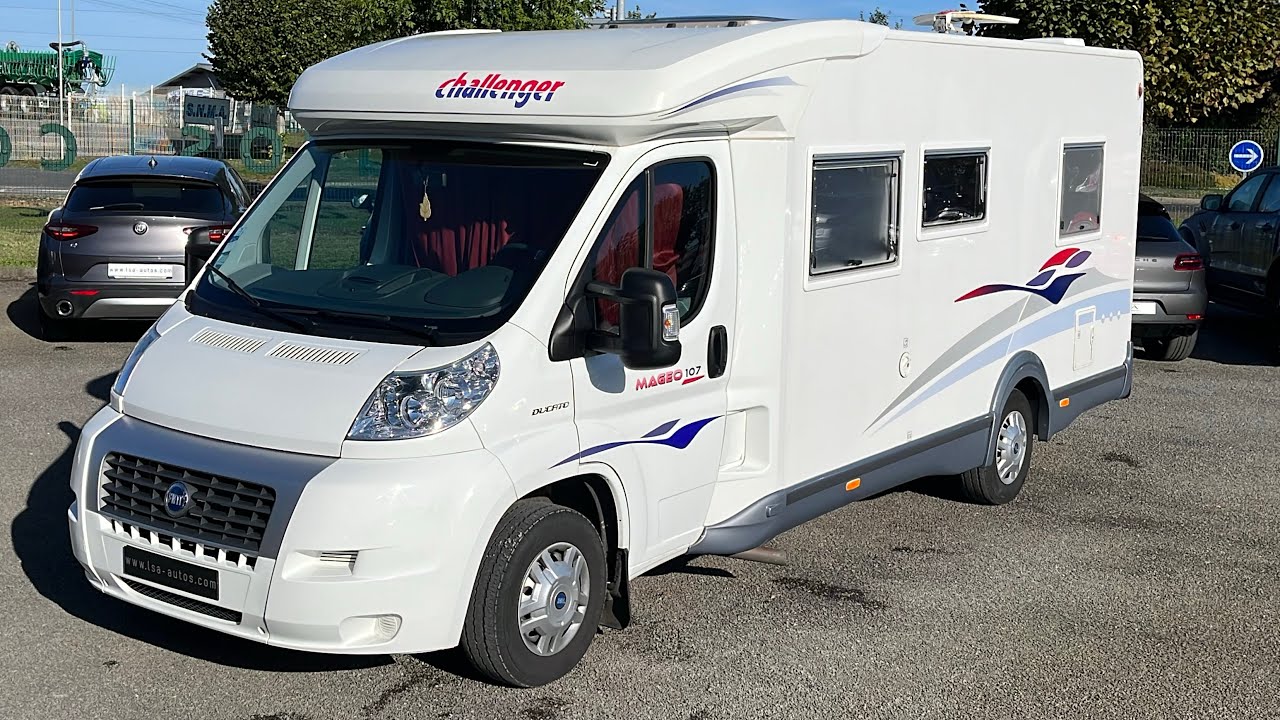 Camping-car Profilé Fiat Challenger Magéo 107 4 places