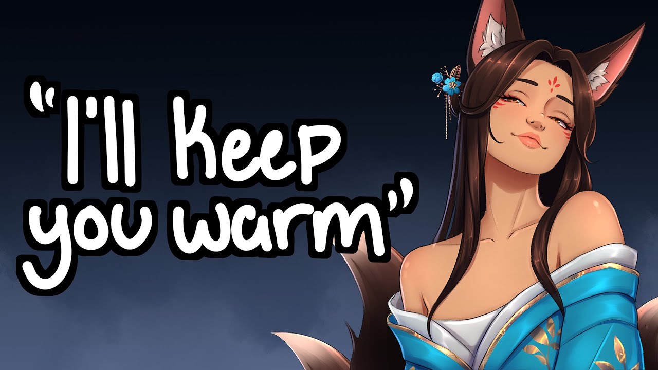 Kitsune Keeps You Warm During a Snow Storm 