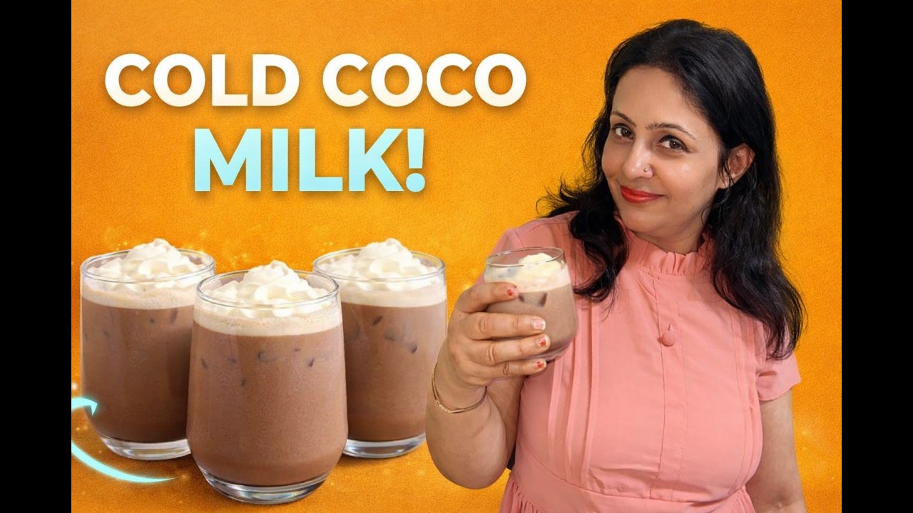 Cold Coco Milk | क्रीमी भी और चॉकलेटी भी | creamy cocoa milkshake