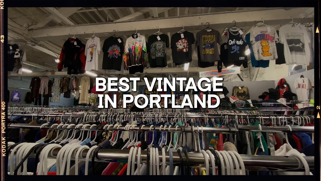 Best Vintage Shopping in Portland | Thrift with Me