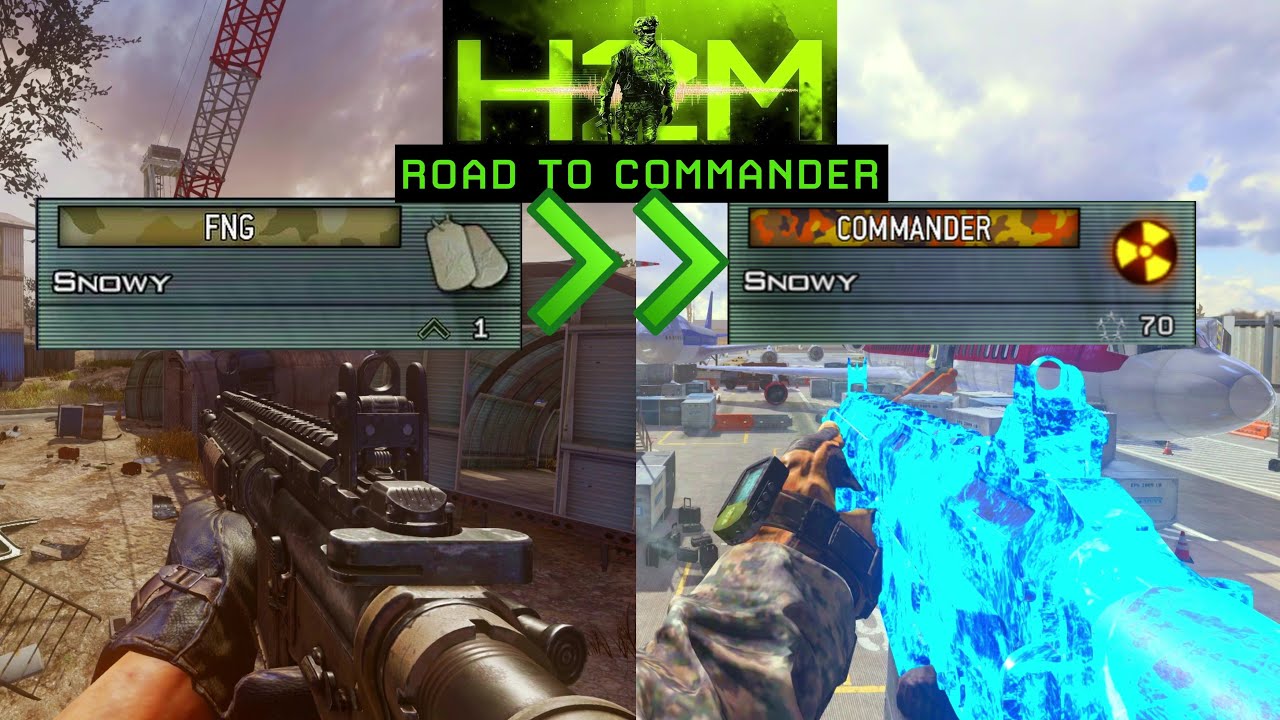 A FULL Road To Commander on H2M... (MW2 Remastered)