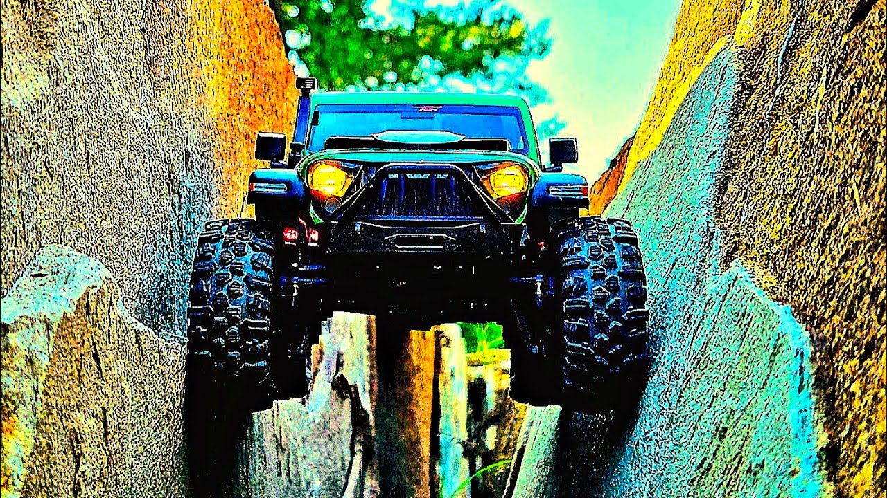 Felsen fahren mit BRUSHLESS