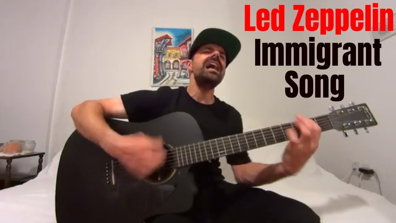 Immigrant Song - Led Zeppelin [Acoustic Cover by Joel Goguen]