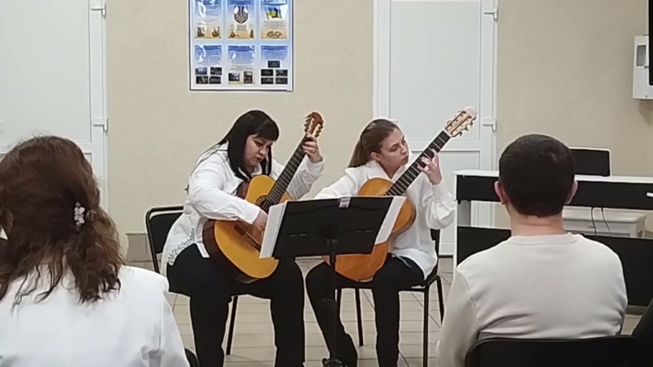 Іван Карабиць «День за днем» пер. А. Олейнікової, виконує дуєт Альона Оленчук, Анастасія Олейнікова 