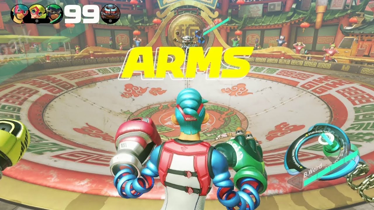 Arms | 3 VS Hedlok Gameplay