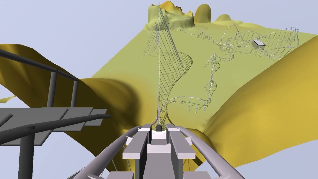 A decent falcons flight recreation in ultimate coaster 2 