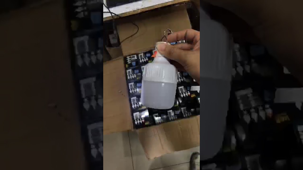 BOMBILLO LED RECARGABLE( EMERGENCIA)