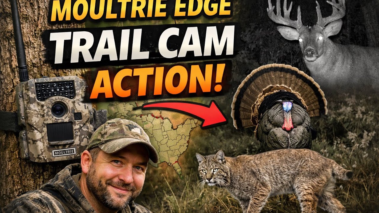 Moultrie Edge Trail Cam Action on Nomadic House Sits