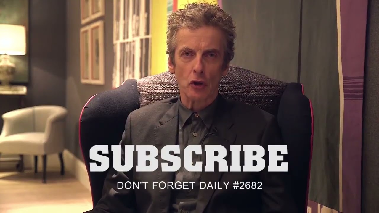 Don't Forget to Click Below to Subscribe to the Official Doctor Who YouTube Channel #2682