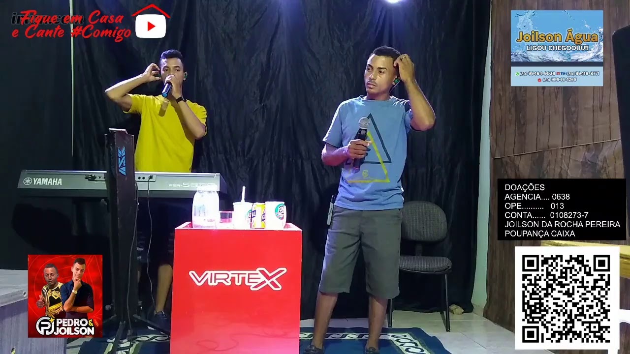 Transmissão ao vivo de Pedro e Joilson Oficial