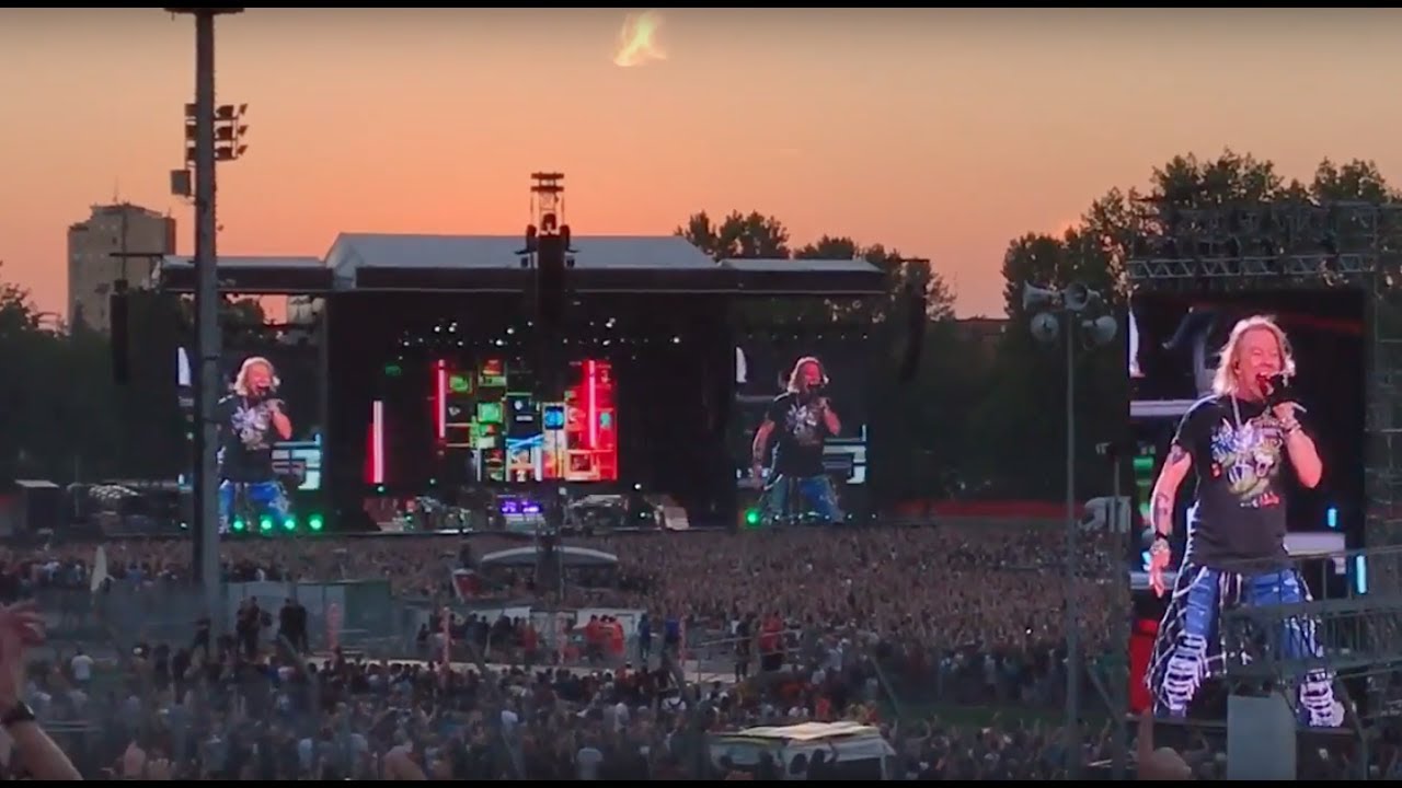 Guns N' Roses Live Imola 2017 - Welcome to the Jungle