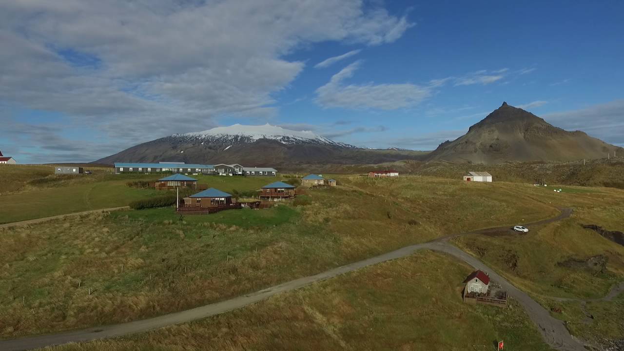 Hellnar and Snæfellsjökull, Iceland