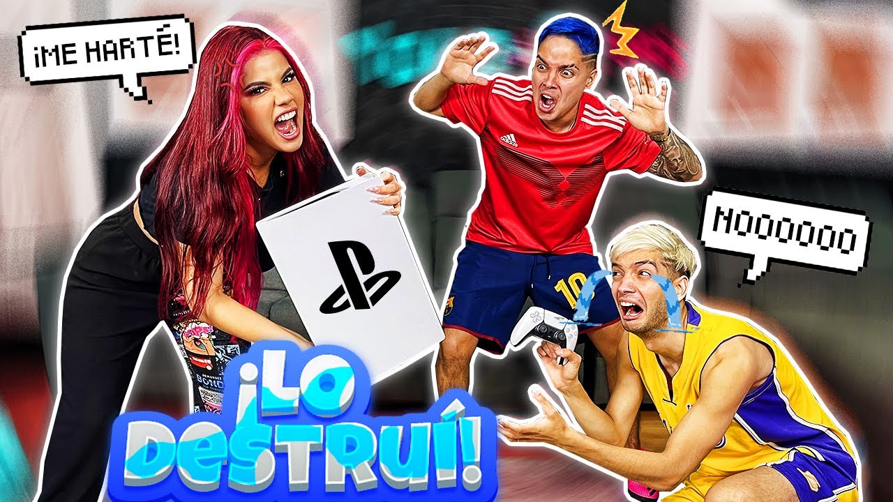 ¡ROMPO SU PLAY 5! MIS AMIGOS ME ODIAN POR ESTA BROMA 😭