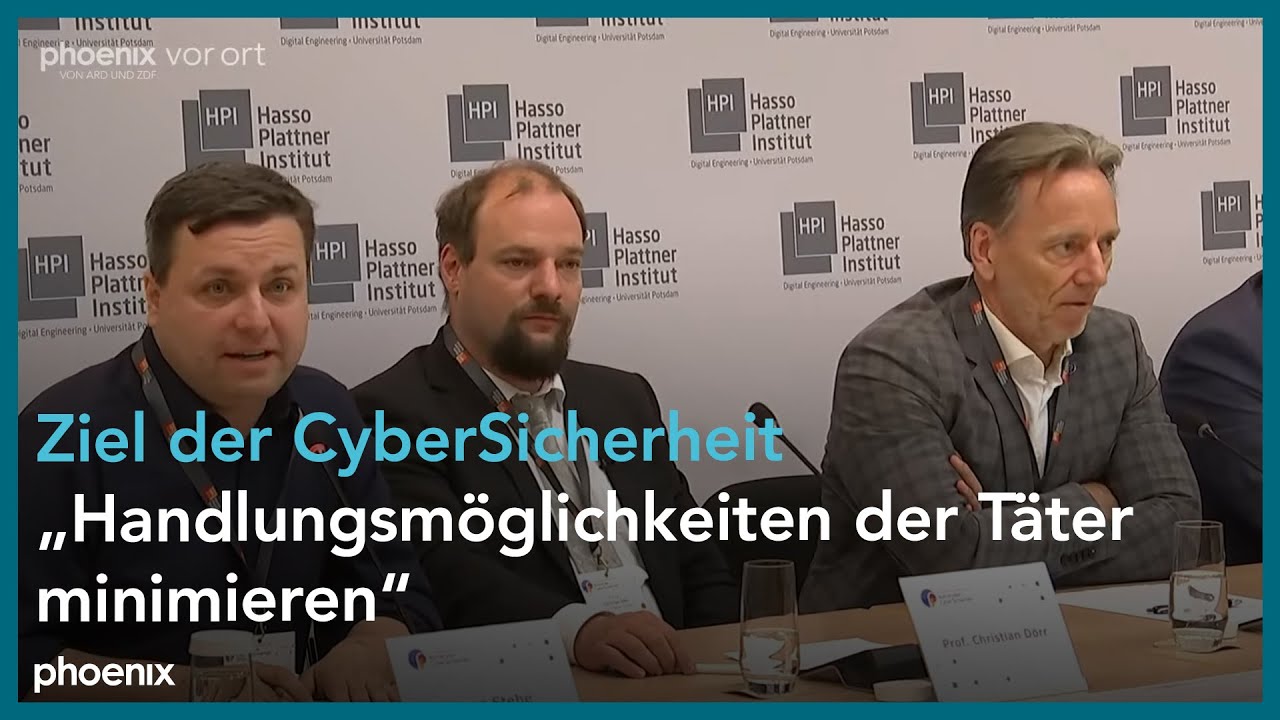 Potsdamer Konferenz für Nationale CyberSicherheit u. a. mit BKA-Präsident Holger Münch