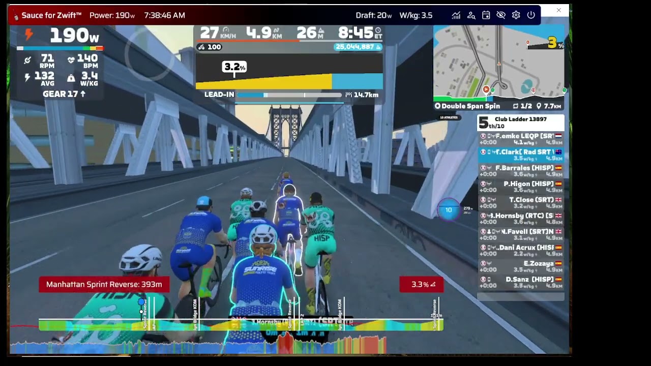 Zwift - Race: Club Ladder 13897