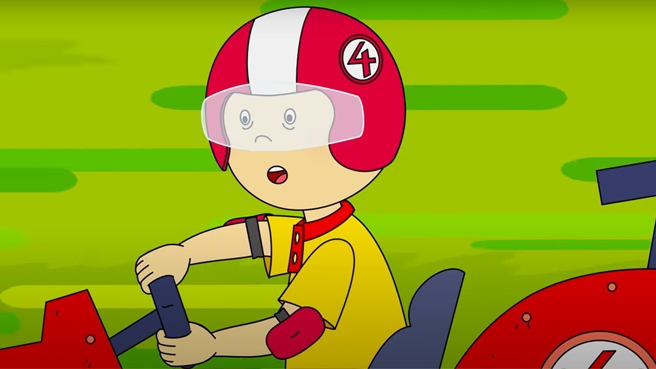 El Coche de Carreras | Caillou en Español - WildBrain