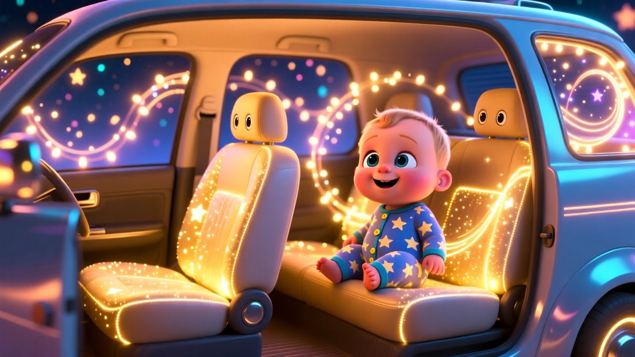 Baby on the Magic Van 🚐✨ | Fun Kids Song | Vehicle Learning for Toddlers