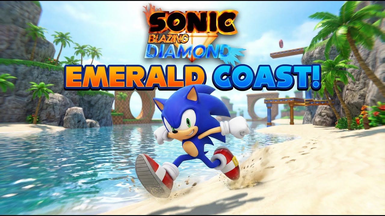 Sonic Blazing Diamond - Emerald Coast!