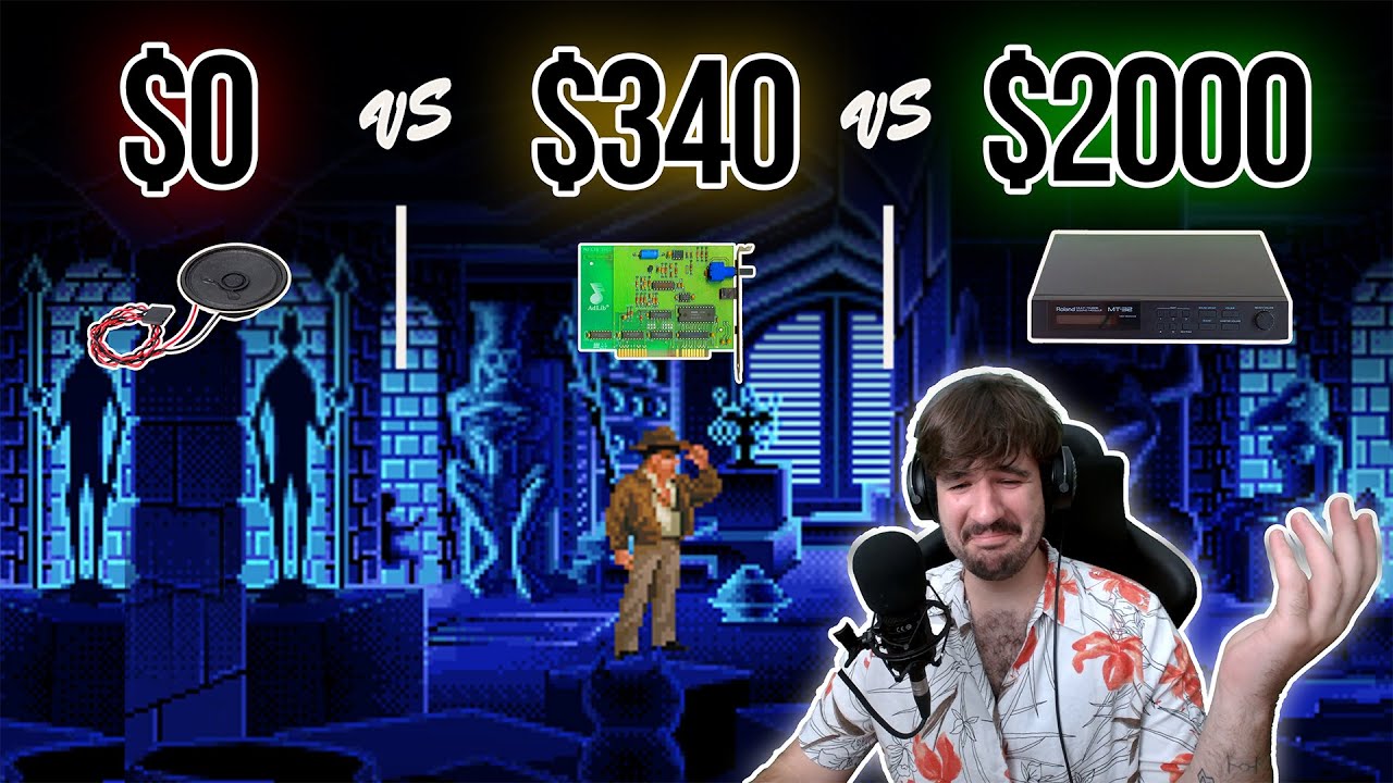 How Old DOS Games ACTUALLY Sounded (If You Had Money)