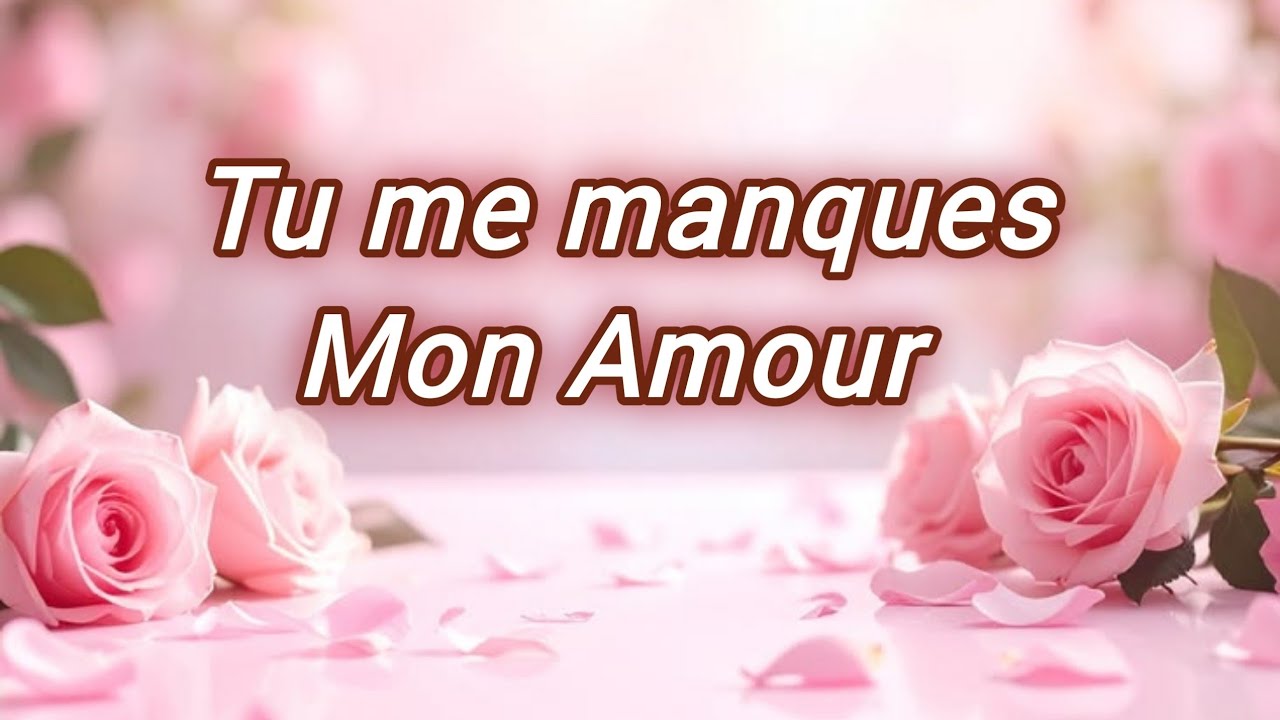 Sans toi c’est dur 💔  tu me manques Mon Amour ❤️ Je t’aime fort mon amour