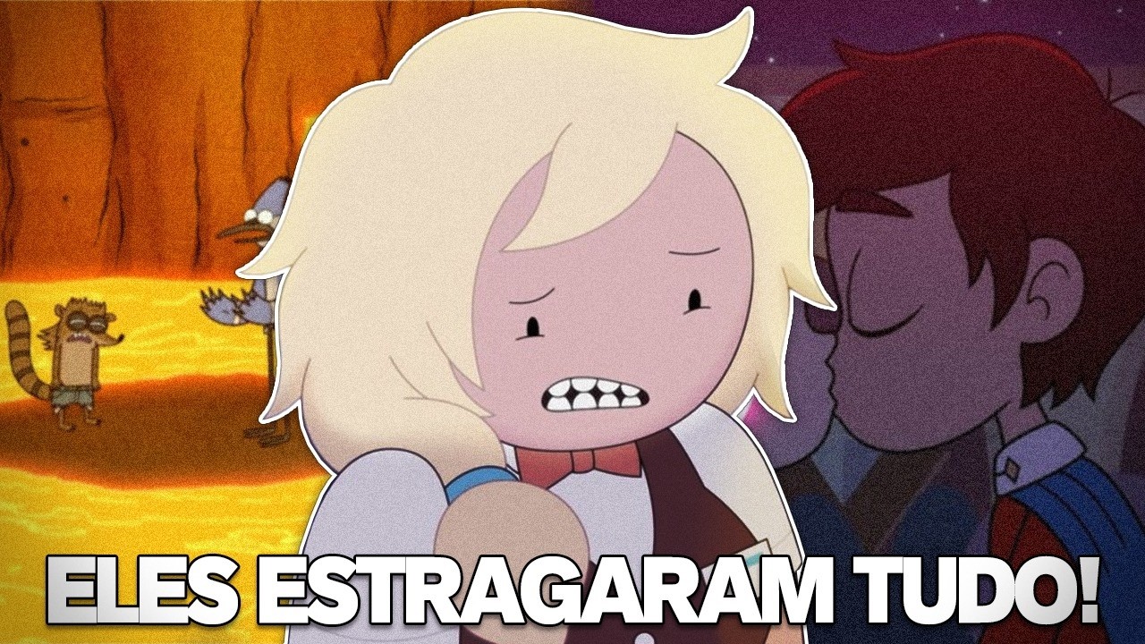 1 hora de personagens que estragaram desenhos