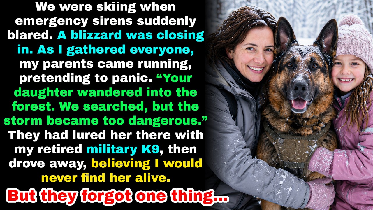 My Parents Left My Daughter to Die in a Blizzard&mdash;They Forgot My Retired Military K9 Was With Her