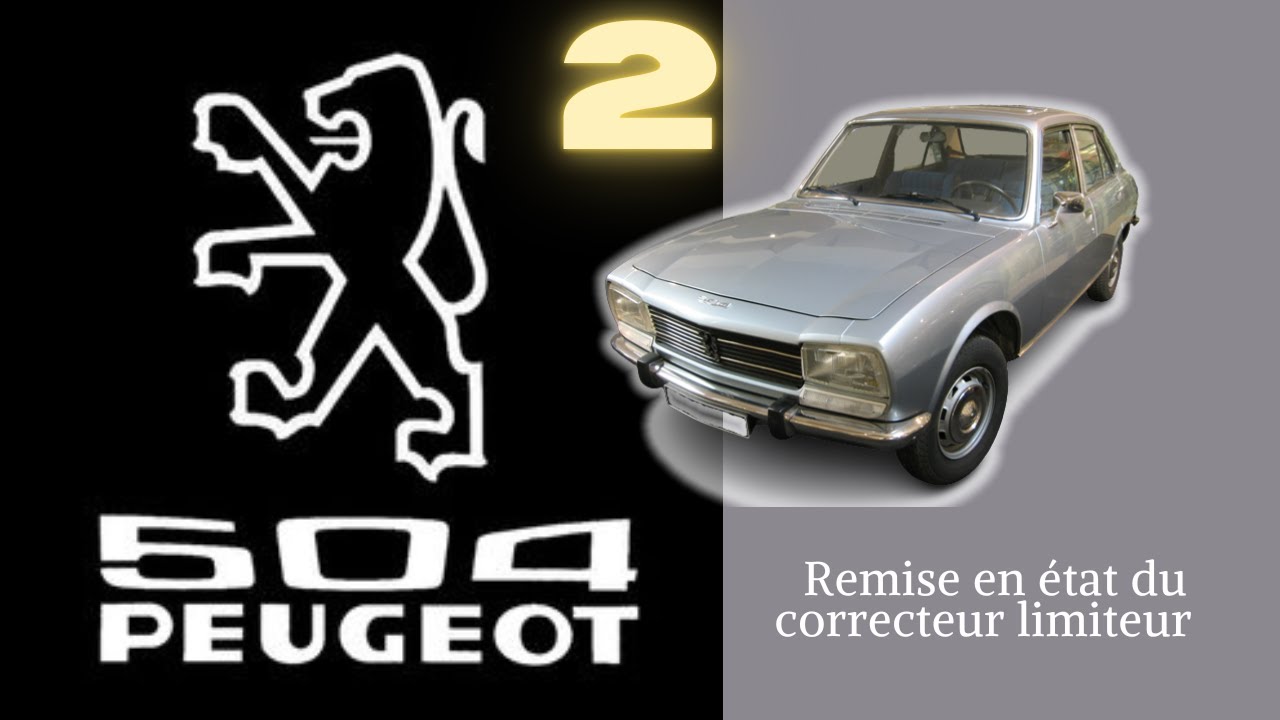 Remise en état du correcteur limiteur (Peugeot 504, 505, 604)