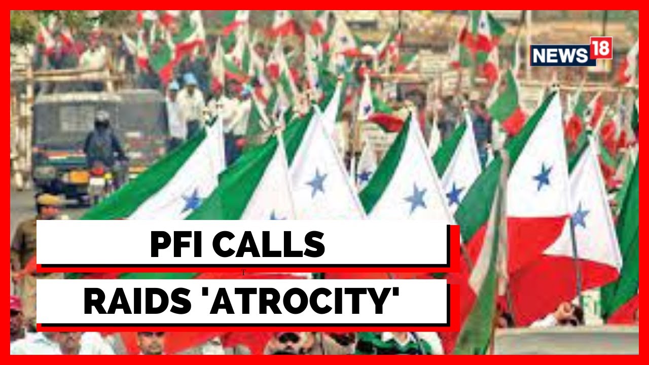 PFI News Today | NIA News | Largest Raid On PFI In 13 States | Major Crackdown On PFI |English News