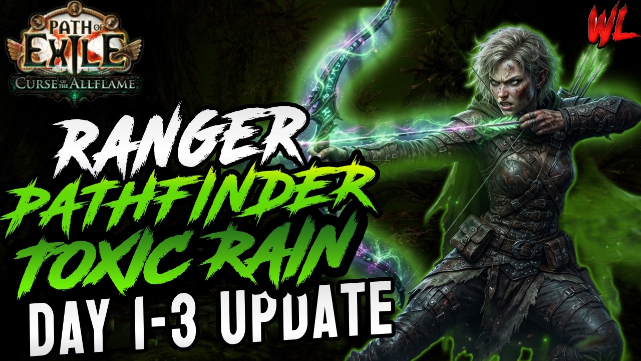 Toxic Rain Pathinder Day 1 3 Update and its Still Broken in PoE 3 29