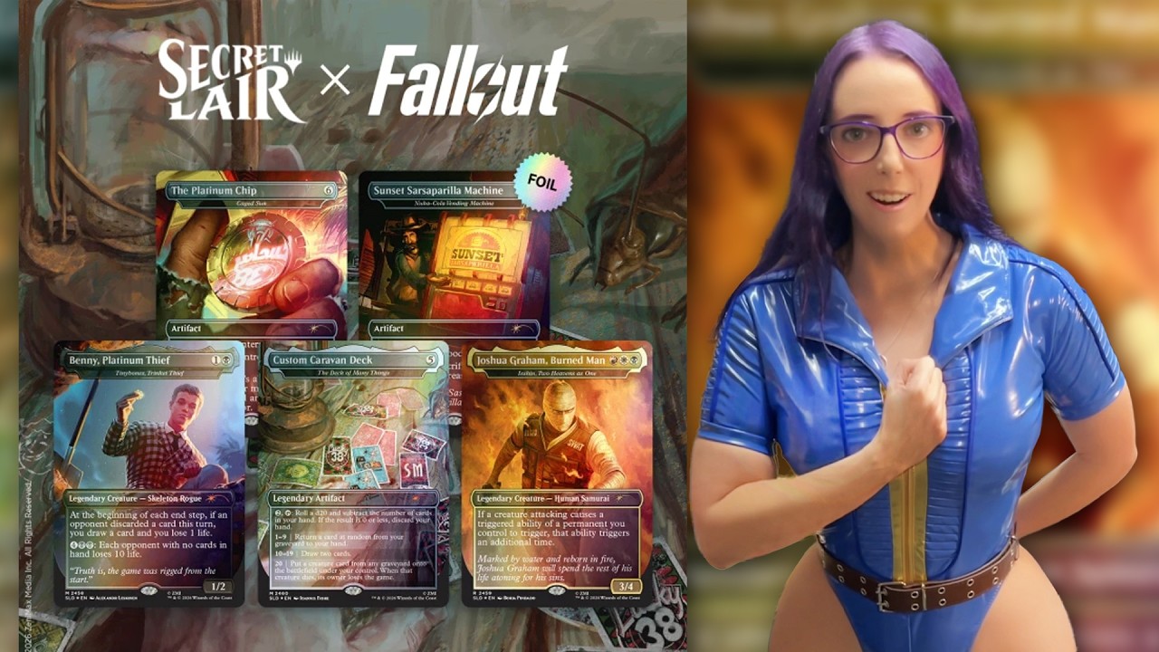 Expanding my Fallout Magic the Gathering Collection with the Newest Foils #magic #mtg #fallout