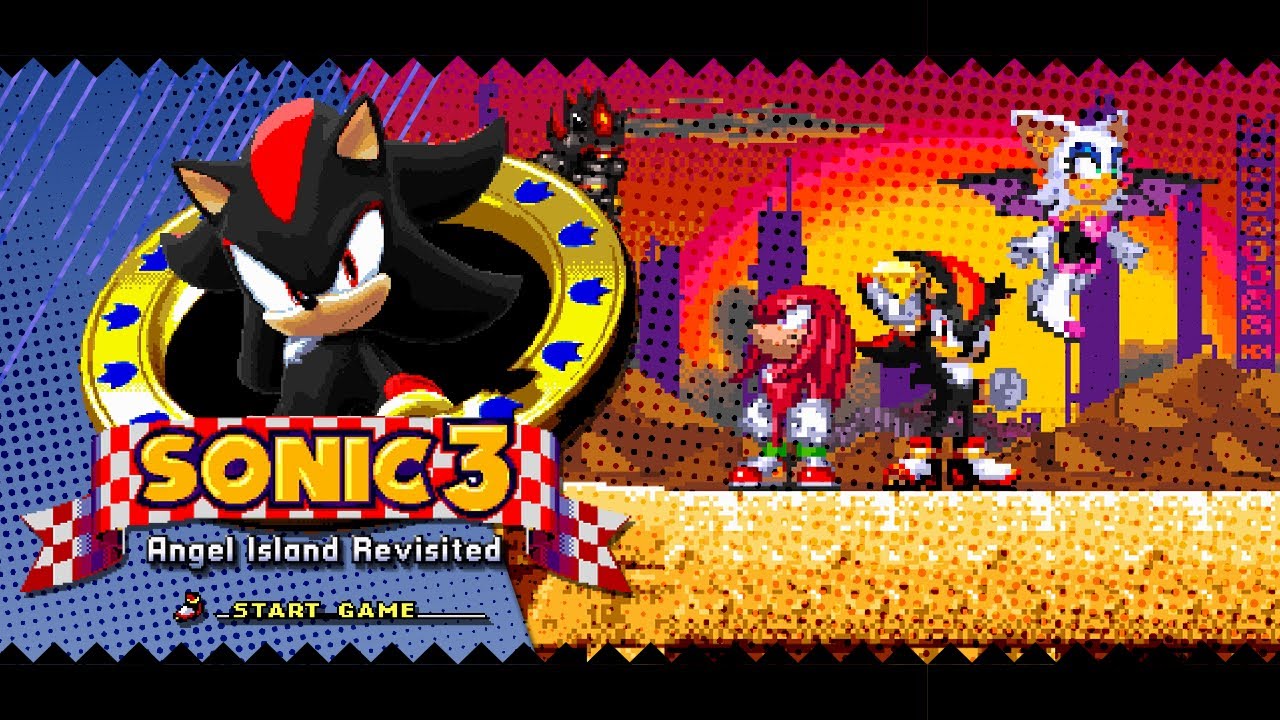 Shadow (S3&K Style) in Sonic 3 A.I.R (New Year '25 Update) ✪ Extended Gameplay (1080p/60fps)