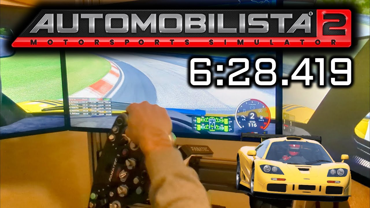 Automobilista 2 | McLaren F1 LM - Nordschleife Tourist | Time Trial of the Week - World Record