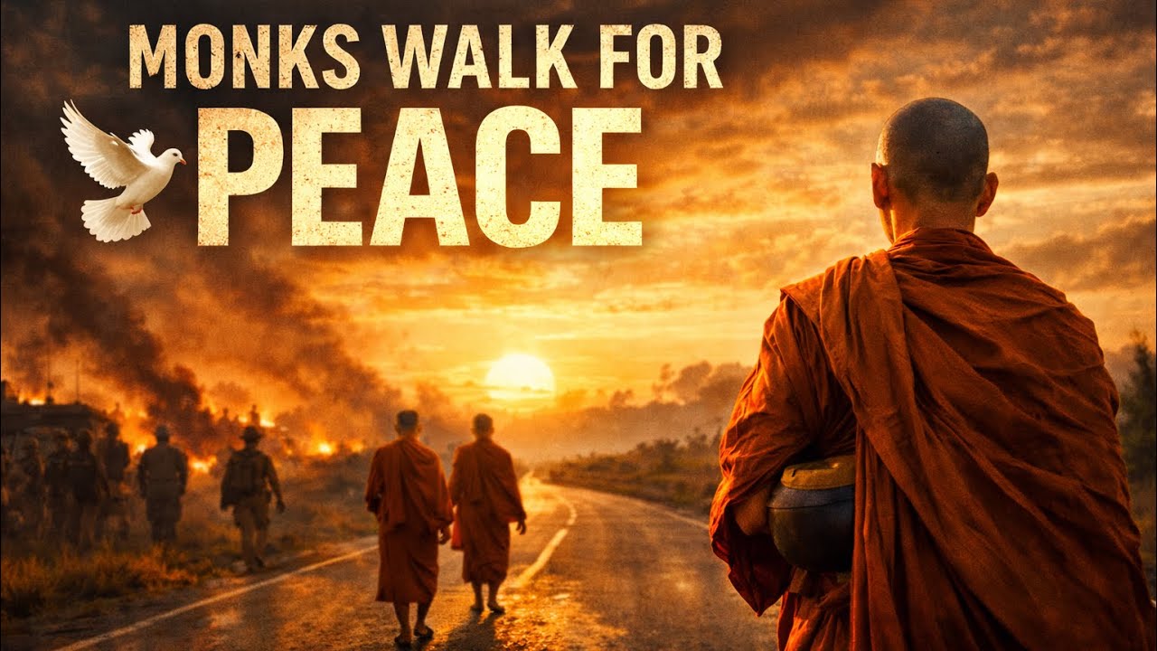 Monks Walk for Peace | A Message the World Needs