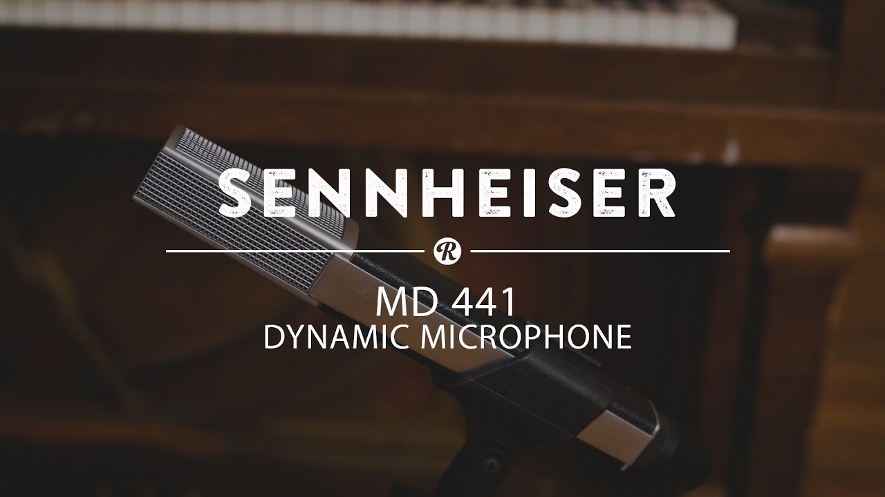 Динамический микрофон Sennheiser MD 441 | Видеоролик с демонстрацией реверберации