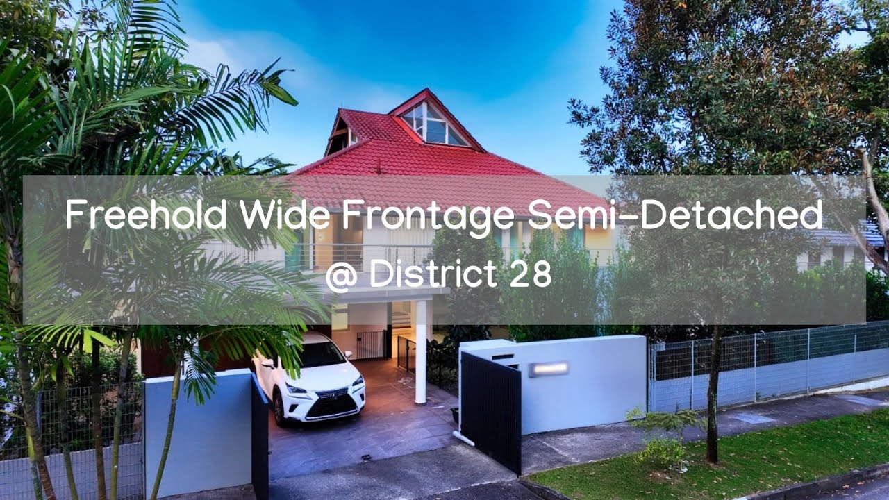 HOT BUY @ Seletar - Wide Frontage Renovated Semi Detached
