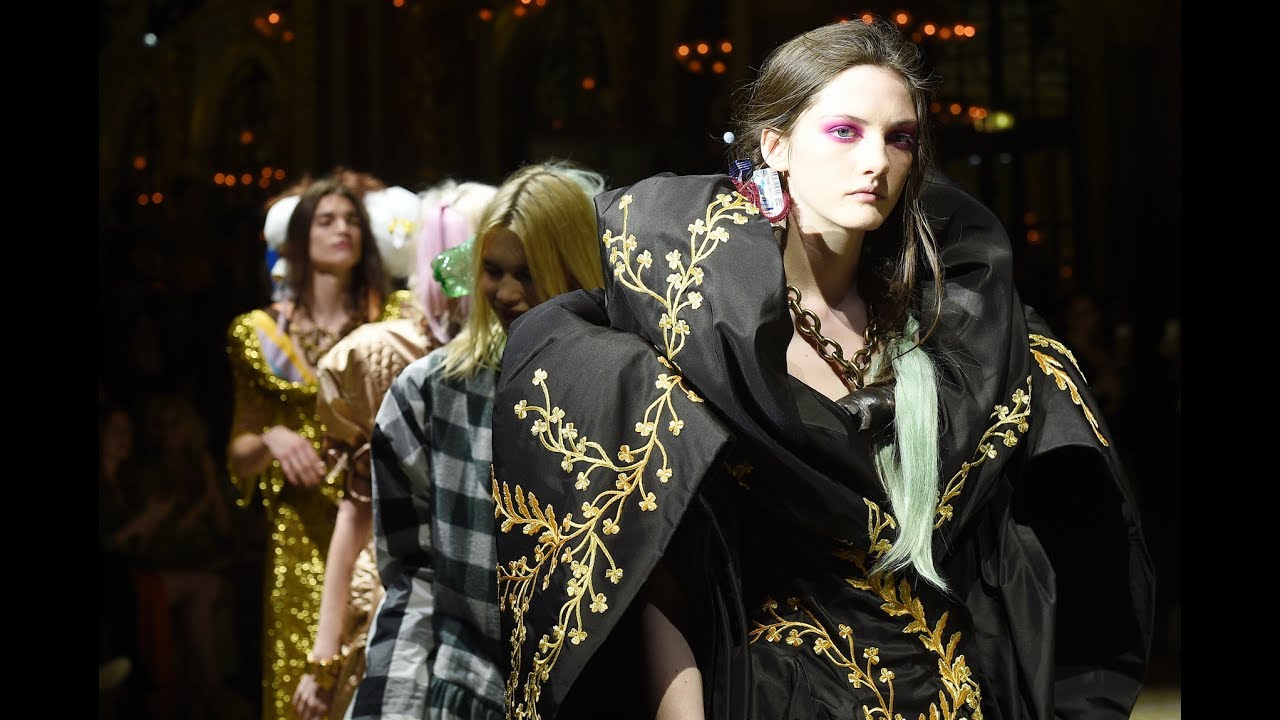 The Andreas Kronthaler for Vivienne Westwood Autumn-Winter 2017/18 Paris Fashion Week