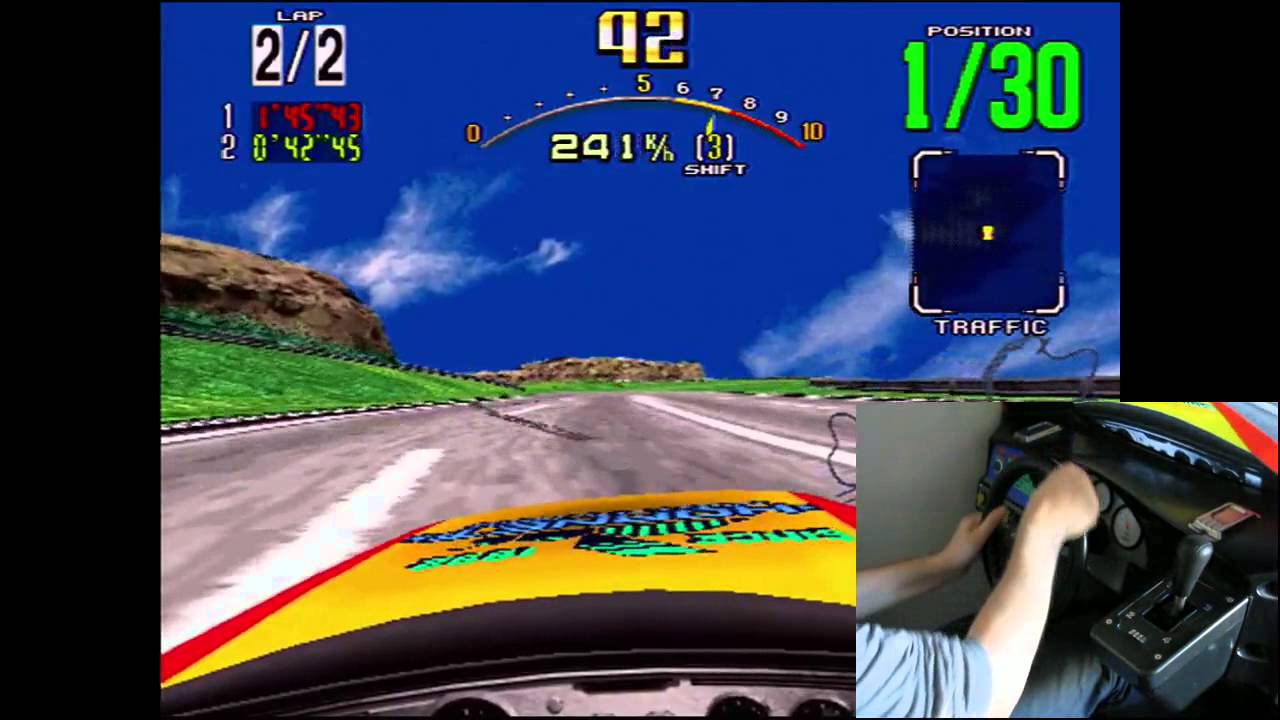 Daytona USA - Expert race live gaming